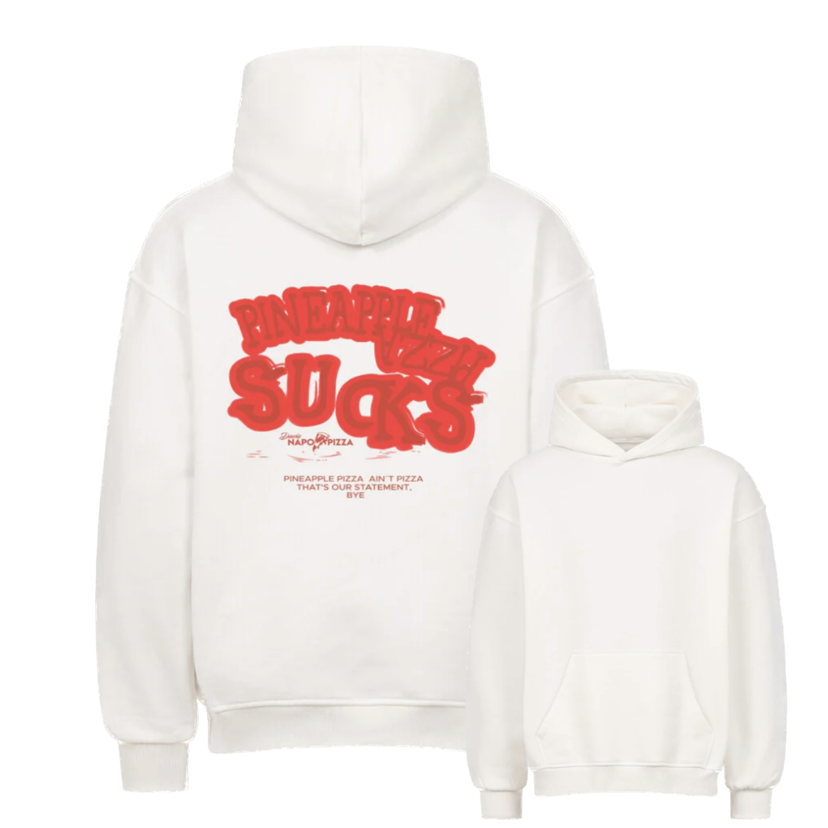 No Pineapple Heavy Oversized Hoodie /Unisex