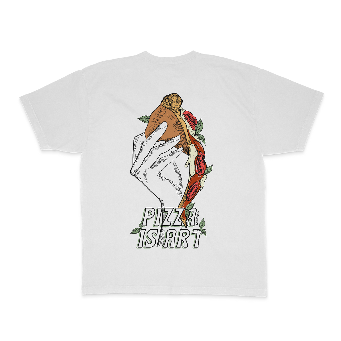 Art of Pizza oversized t-shirt