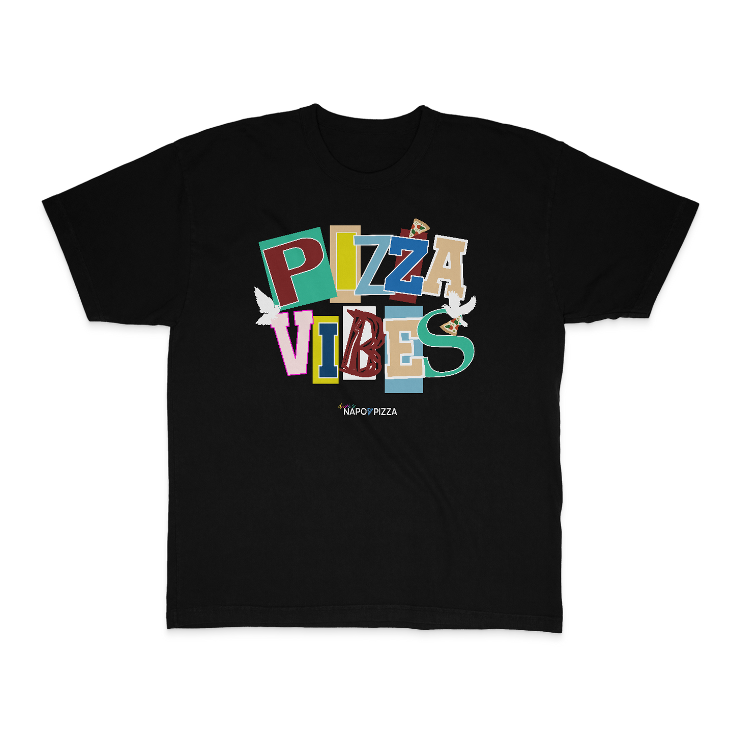 Pizza Vibes oversized t-shirt
