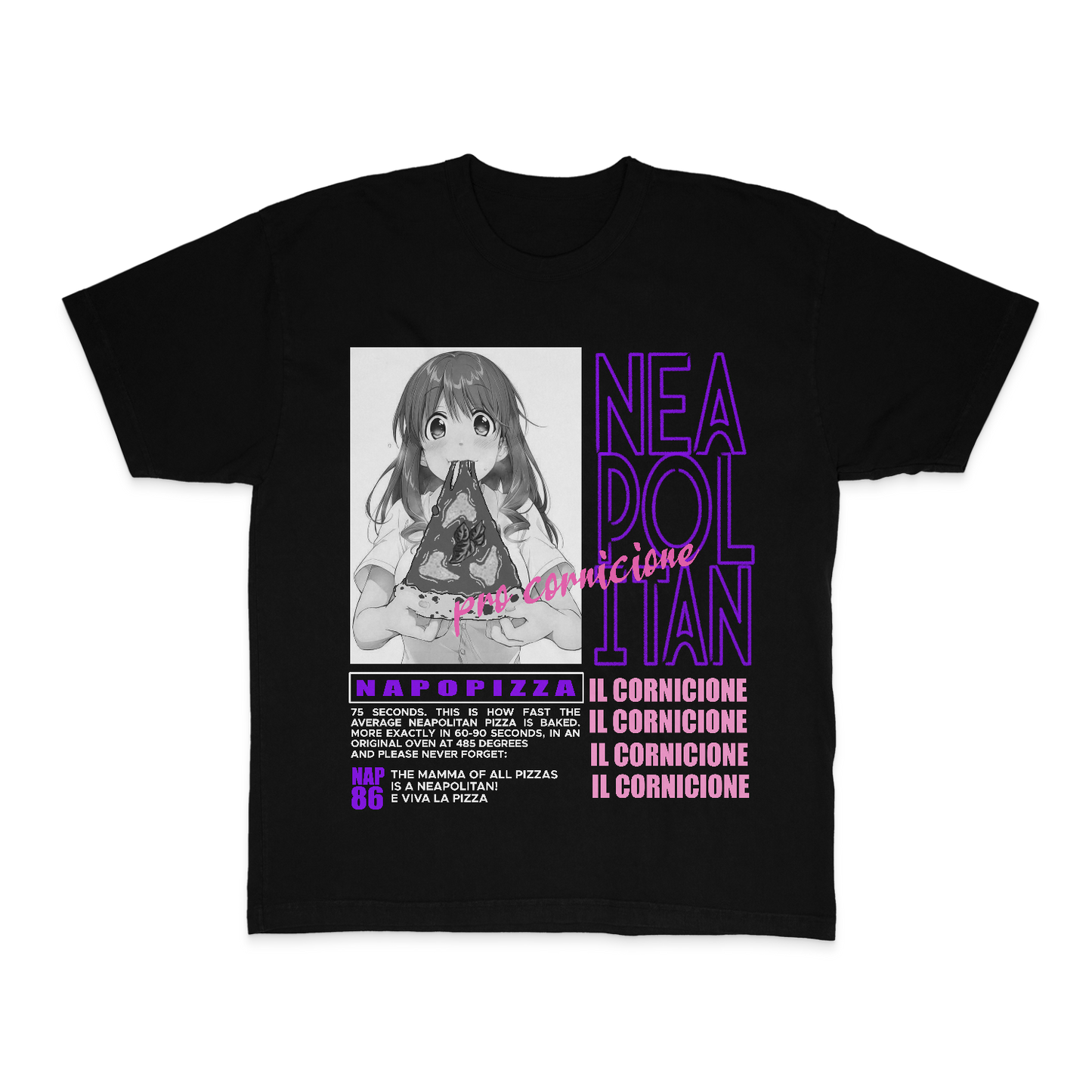 Pro Cornicione Overszied T-Shirt Color of 90s