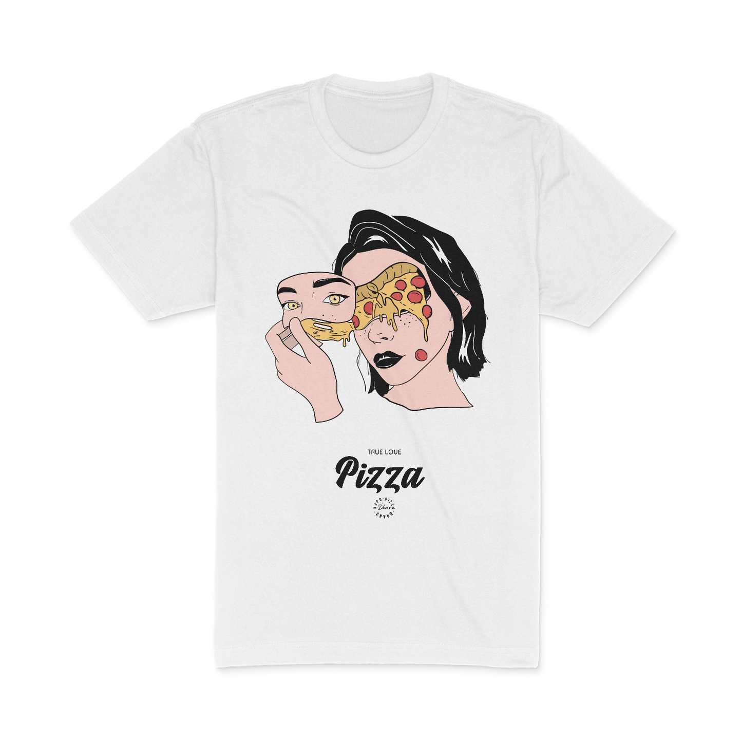 True Love Organic Regular T-Shirt, White /Unisex