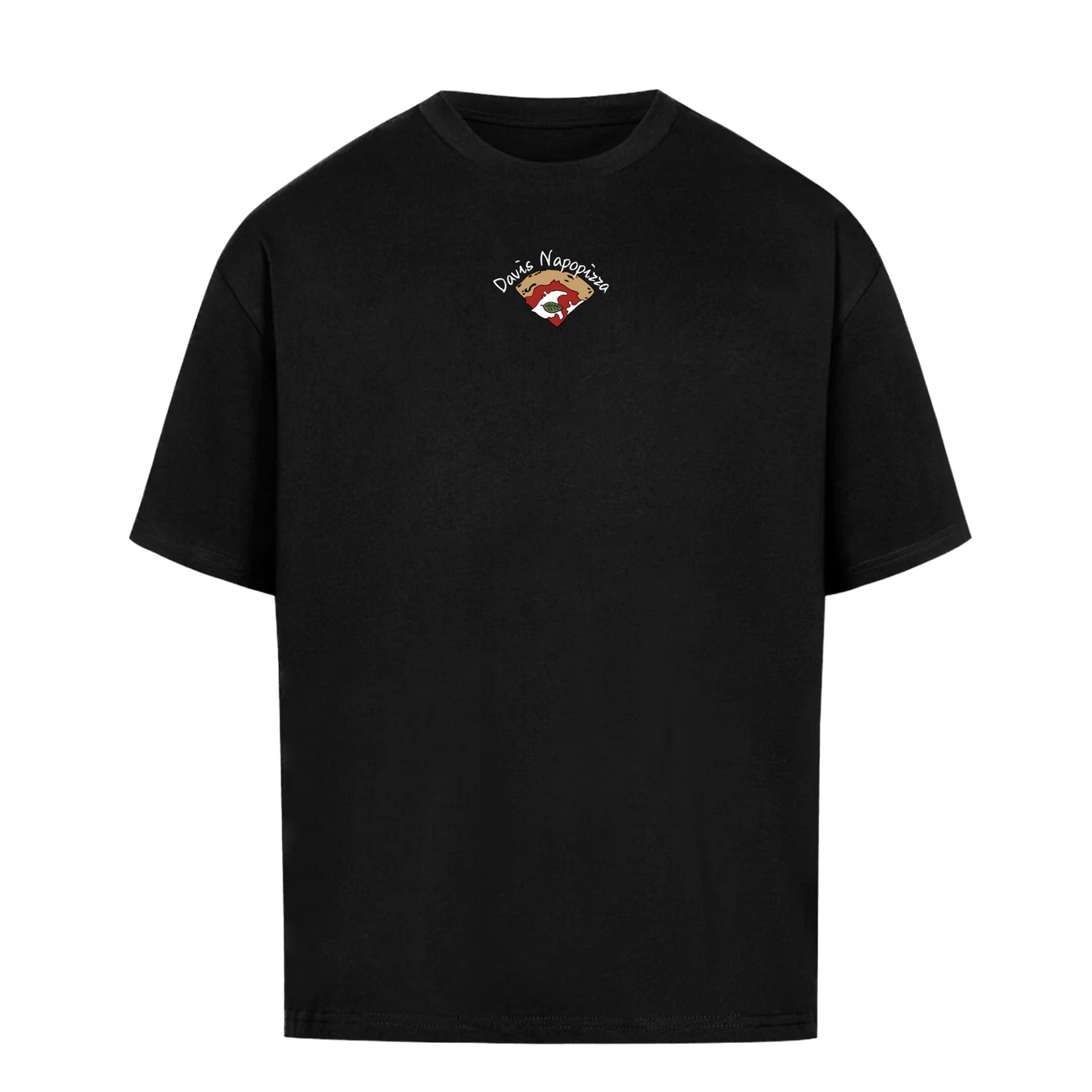 For the Slice Heavy Weight (240 GSM) Oversized T-Shirt, Black /Unisex