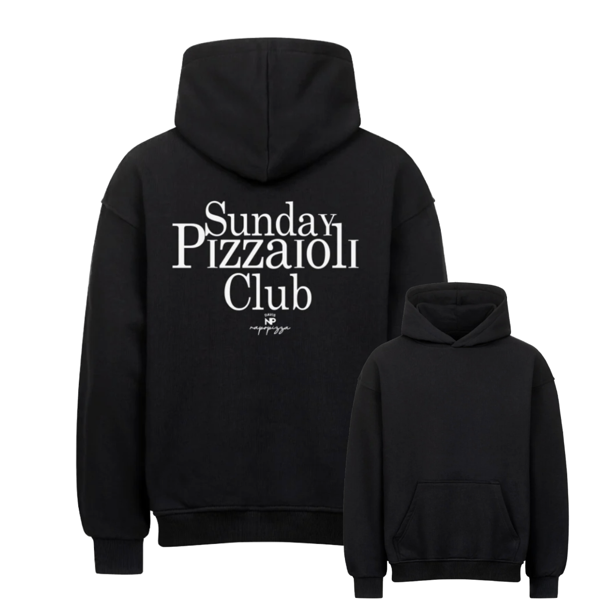 Pizzaioli Club Heavy Oversized Hoodie  /Unisex