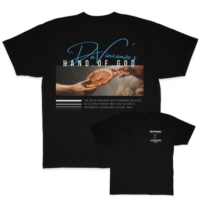 Da Vincenzo X Davisnapo Collab Hand of God Oversized Shirt /Unisex
