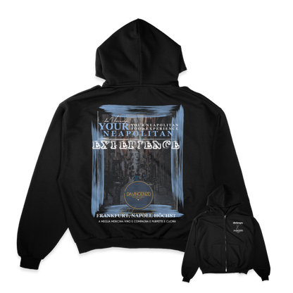 Da Vincenzo X Davisnapo Collab Oversized Zipper Hoodie /Unisex