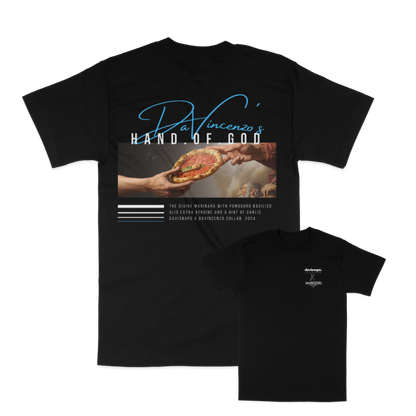 Da Vincenzo X Davisnapo Collab Hand of God Basic Shirt /Unisex