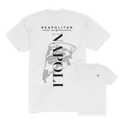 Authentic Napoli Organic Regular T-Shirt, White /Unisex