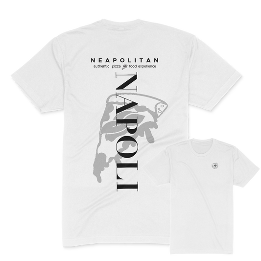 Authentic Napoli Organic Regular T-Shirt, White /Unisex