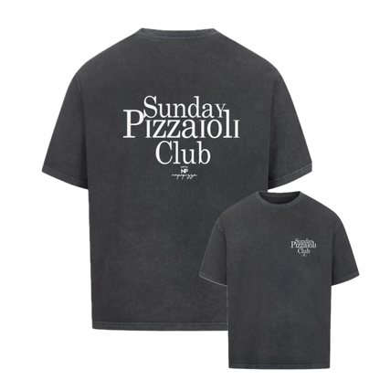 Pizzaioli Club Heavy Weight (240 GSM) Oversized T-Shirt  /Unisex