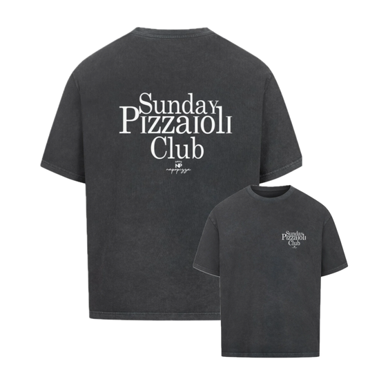 Pizzaioli Club Heavy Weight (240 GSM) Oversized T-Shirt  /Unisex