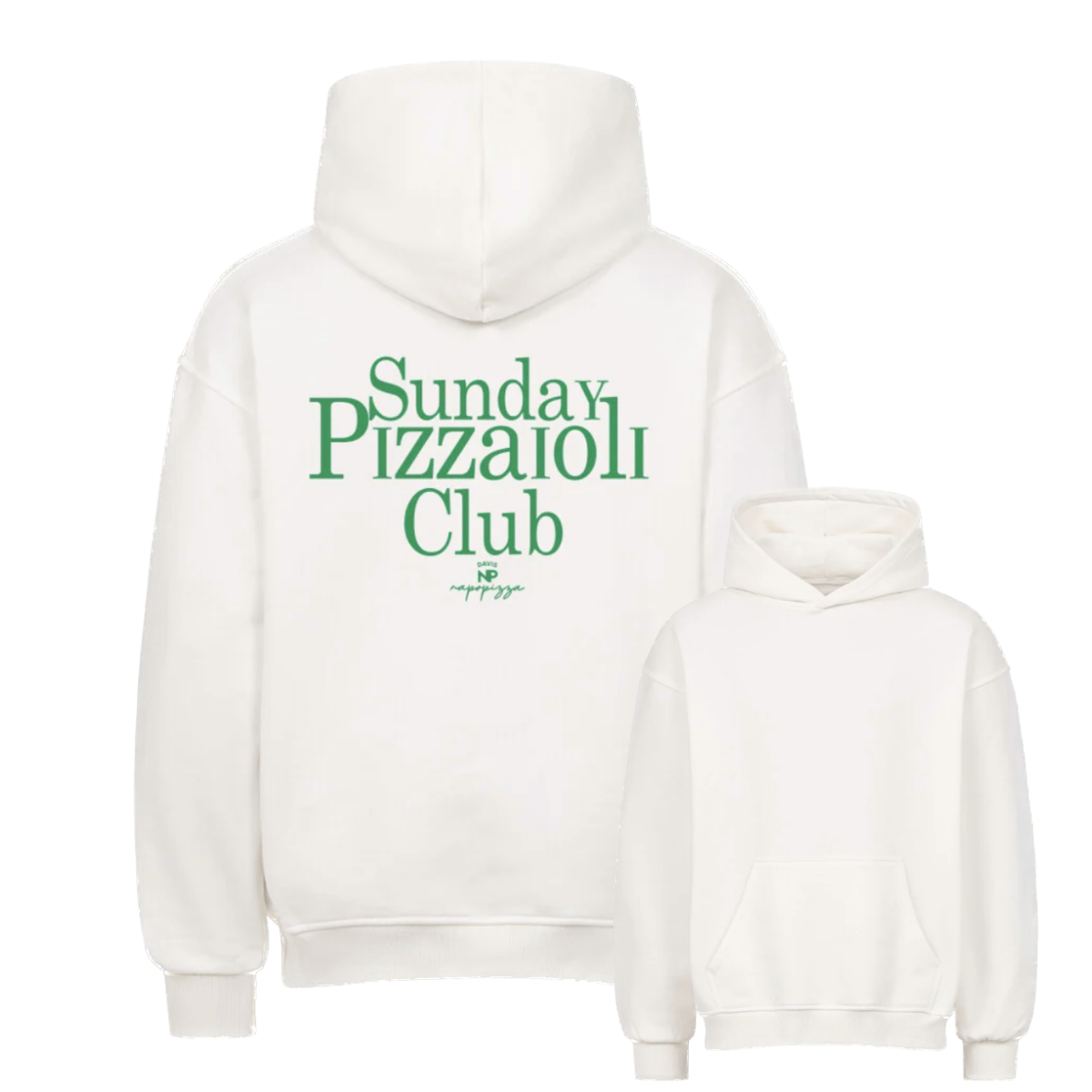 Pizzaioli Club Heavy Oversized Hoodie  /Unisex