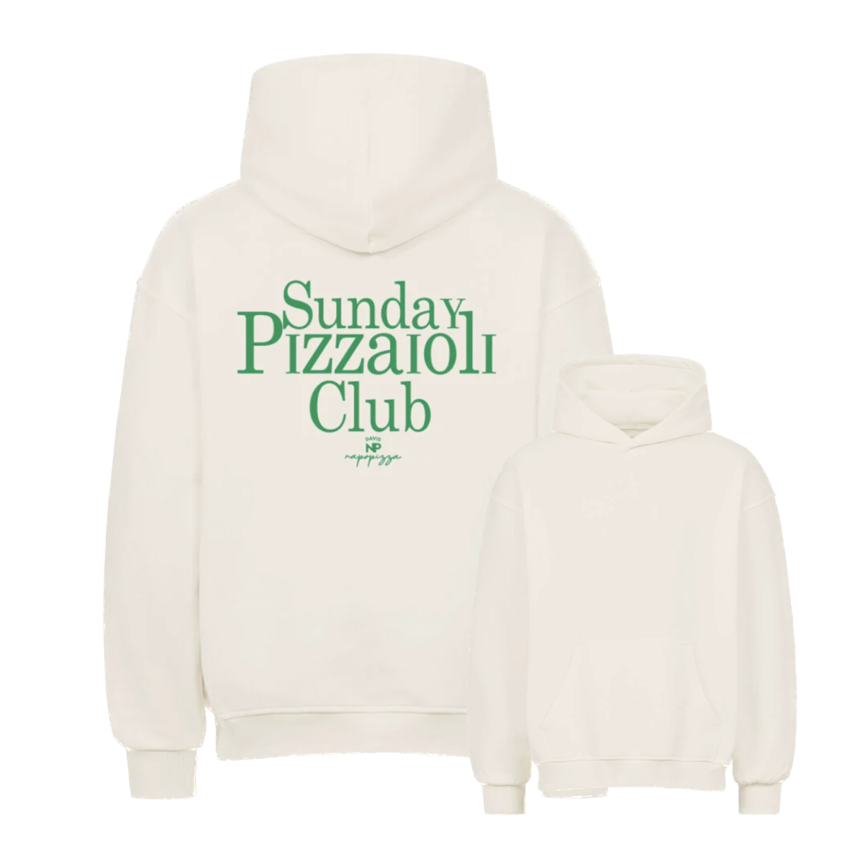 Pizzaioli Club Heavy Oversized Hoodie  /Unisex