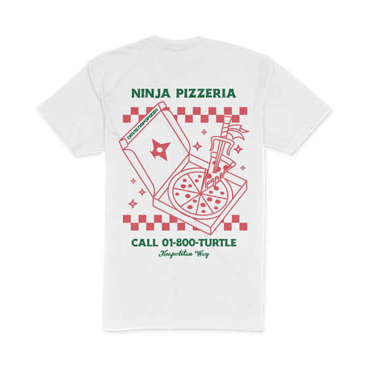 Ninja Pizzeria Organic Regular T-Shirt  /Unisex