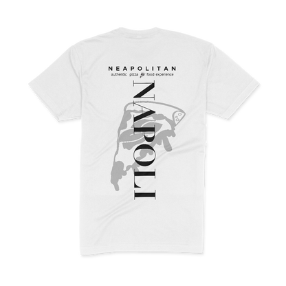 Authentic Napoli Organic Regular T-Shirt, White /Unisex