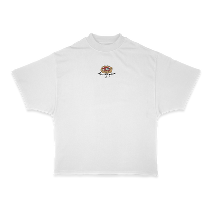 Never give up Heavy Weight (200 GSM) Oversized T-Shirt  /Unisex