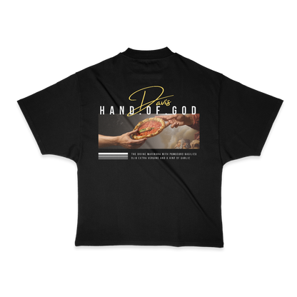 Davis Hand of God Heavy Weight (200 GSM) Oversized T-Shirt  /Unisex