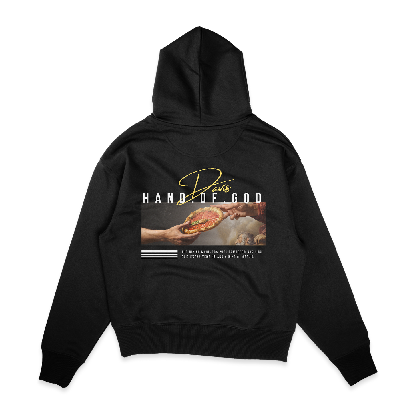 Davis Hand of God Weight Oversized Hoodie  /Unisex