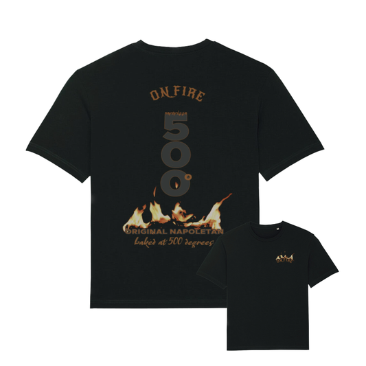 On Fire oversized t-shirt