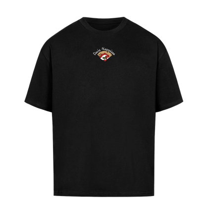 For the Slice Heavy Weight (240 GSM) Oversized T-Shirt, Black  /Unisex